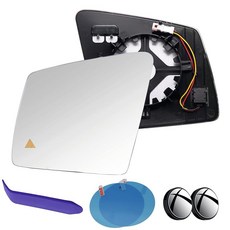 EAP 메르세데스 ML GL GLE GLS G-Class R 클래스와 호환되는 드라이버 미러 유리 자동 조광 없이 사각지대로 가열 1668101319, Driver - Heated + Blind Spot