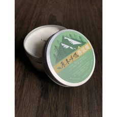 原木呼吸 香氛燭 露營戶外適用, 40g