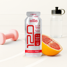 올라 120 팔라티노스 하이드로 아미노젤 자몽 제로슈거 에너지젤 러닝 마라톤 사이클, 7개, 43g