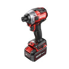 (台灣公司貨)DEVON 大有電動工具 240牛頓米 5762-Li-20 20V充電無刷衝擊起子機 智能檔位輕鋼架神器, 1個, 4.0電池全配(電池*2+9A閃充)