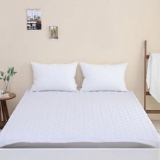 [코스트코]April At Home 면 솔리드 밴드 패드 - 퀸 그레이