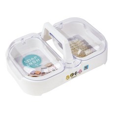 포레스트뚜 받침 홀더 비누대 포레스트 뚜껑 손잡이 비눗갑 SWA548B2, 1개, 1개