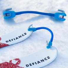 Launch Pad Wedglock 스키 팁 커넥터 - 속도 제어 웨지 만들기 기본 회전 가르침 휴대용 및 내구성 초보자에게 적합 (블루), 블루