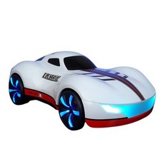 RC카 일렉트릭 RC 프리미엄 4균 구동 화려한 액션 자동차 장난감, 1개, 화이트