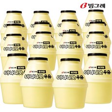 빙그레 무가당 바나나맛 우유 240ml 16개 no sugar, 8개
