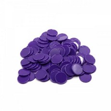 무게추 보라 플라스틱 코인 ARI-H0453-Purple 아리랑과학 100개입, 1