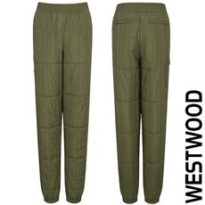 웨스트우드 WESTWOOD 우먼 포켓 퀄팅 팬츠 (여자 겨울 밴딩 누빔 바지) O4/582