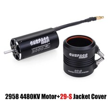 SURPASS HOBBY 2948 모터 RC 보트용 수냉 재킷 포함 3000KV 2958 4800KV 2968 2800KV 3660 3500KV 3670 2280KV, 2958 4480KV