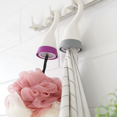 5단걸이 스틸바지정리대 바지정리행거 옷걸이형, 퍼플