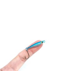 미니 낚시 미끼 하드 인공 생체 공학 작은 물고기 단일 후크 스트림 송어, 2. LW01 1pcs  blue / A. 3.5..., 1개