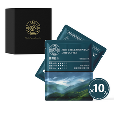 AiCoffee 雲霧藍山濾掛咖啡, 1個, 雲霧藍山 濾掛咖啡 (濾掛), 11g, 10個裝