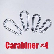 전문가용 랫풀다운 트라이셉스 로프 홈짐 피트니스 운동 기구용 멀티 케이블 부착물, 기본, 1. Carabiner