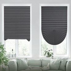 붙이는 블라인드 90x240cm 일반형 그레이 햇빛가리개블라인드 무타공셀프블라인드