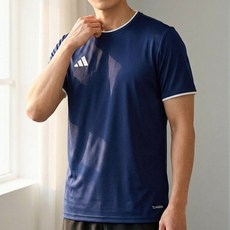 아디다스 엔트라다 26 저지 헬스 운동 러닝 축구 트레이닝 슬림 핏 반팔 저지 티셔츠