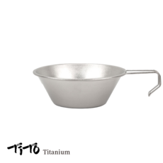 티토 티타늄 시에라 컵 300ml, 1개, 실버