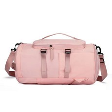 大容量旅行包 乾濕分離健身包 運動三用斜跨包, 粉色, 1個