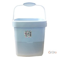 달리 수채화 물통 하늘색 2칸 7L 미술용품 팔레트 겸용 그림 도구 워터통 1개입