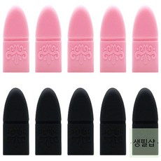 생필샵 젤네일 쏙오프 클립 캡, 블랙