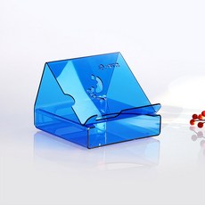 사무실전화거치대 선반 릴 전화기 하늘색 환기 보관 도자기백색 탁상 오 1. 무색, 스 블루