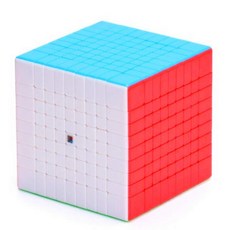 CuberSpeed Cubing Classroom moyu 22.9x22.9cm(9x9인치) 스티커 스피드 큐브 모팡 자오시 메이롱 9x9 매직 큐브 (MF9 업데이트 버전), CuberSpeed Cubing Classroom mo, 1개