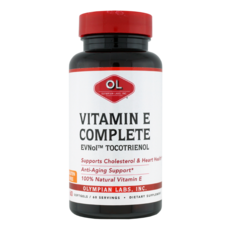 OLYMPIAN LABS 無麩質維他命E軟膠囊, 1罐, 60顆