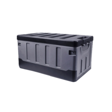 molle基本型折疊箱 70L, 灰色 黑色, 1個