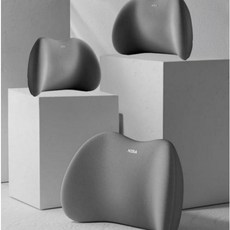 차량용 자동차 운전 헤드레스트 배개 허리 베개 쿠션, 단품