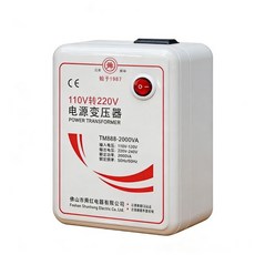 舜紅 110V轉220V 電源變壓器 TM888-2000VA 2000W 升壓器, 1個