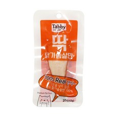 테비 딱닭가슴살만 1p, 1개, 20g, 닭가슴살