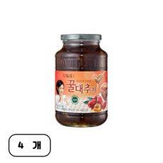 담터 꿀대추차, 1kg, 1개입, 4개