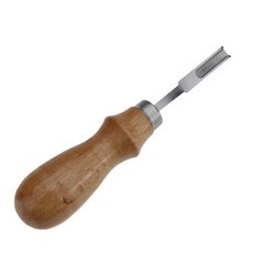 가죽공예 수작업공구 손피할기 1-3mm 가죽가장자리, 1개