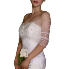 웨딩드레스 숄 랩 주얼리 펄과 호환되는 다재다능하고 트렌디한 툴 숄