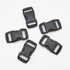 DIY 블랙 만들기 재료 버클 파라코드 팔찌 10mm 플라스틱 생존