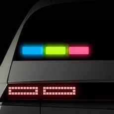 OC1115 번쩍번쩍 안전제일 다용도 반사스티커 21P세트, 레드(1115-1), 레드(1115-1)