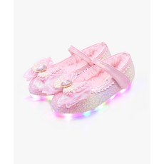 KIPHANT LED 러브윙 엔젤 펄 여아 겨울 털 구두