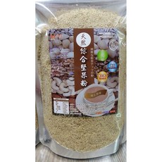 綜合堅果粉 (夏威夷豆、核桃、腰果、杏仁果、南瓜子、葵花子) 低溫熟化研磨 均衡比例, 1個, 600g