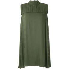 올림피아 하기아 플리츠 디테일 드레스