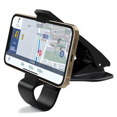 CHALLENGE HYBRID 360度旋轉儀錶板車用支架, 黑色, 1個