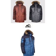 HALLA SPORT 남성 엔커리지 다운자켓