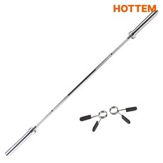 핫템 중량 바벨봉 1800 15kg 역기 중량봉 바벨바, 1개
