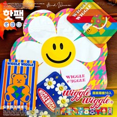 Wiggle Wiggle快樂夥伴暖暖包，可愛圖案隨機，輕巧便攜，快速發熱，持續保暖，一物多用, 1套