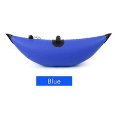 카약 밸런스 보조날개 카누 고무 보트 보조배 균형 보조 장치, 블루 (단일 부력통)