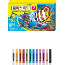 롱스팜 아모스 12색 글라스데코 어린이공예