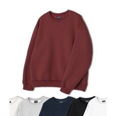 언더오프 UNDEROFF 피치스킨 에센셜 기모 맨투맨 6컬러s