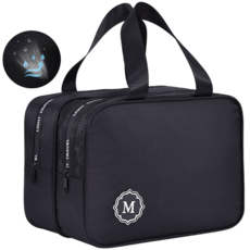 로이에 건습식 분리형 목욕 수영 가방, 블랙