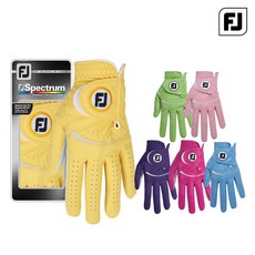 풋조이 FJ 스펙트럼 여성 골프장갑 아쿠쉬네트코리아, 라임, 20, 1개