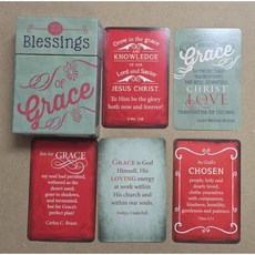 101 Blessings of Grace 英文經文祝福卡盒, 1個