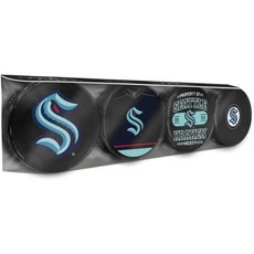 시애틀 크라켄 공식 라이선스 4개 세트 하키 퍽 컬렉션, 워싱턴 캐피털스 공식 라이선스 4개 세트 하키 퍽 컬렉