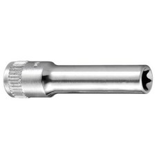 지니어스비트소켓 별소켓(롱) 1/4'*E4, 1개