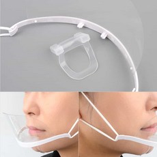 투명마스크 위생마스크 주방용 식당 조리 요리 음식점 업소용 입가리개 투명위생마스크 급식식당마스크 조리용마스크, 604, 604